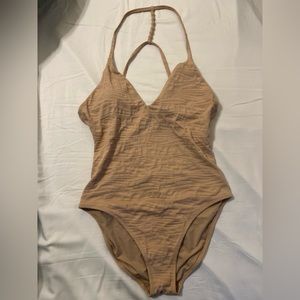 Aerie tan one piece